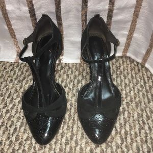 Naturalizer Black Pointed Heels